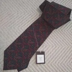 新品 Christian Dior MONSIEUR ネクタイ ペイズリー柄