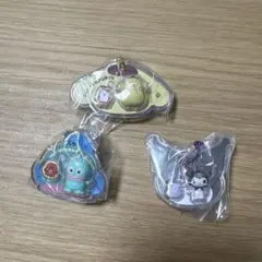 サンリオ　パッケージチャーム　3点セット