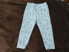動物柄コットン混紡パンツ　95