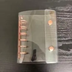 A7サイズ シール帳　透明バインダー