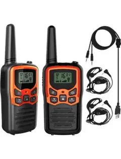お得‼️トランシーバー 無線機 免許不要 災害・地震 緊急対応 2台セット