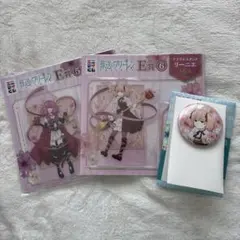 エニマイくじ アクリルスタンド E賞 リーニエ　アウラ　F賞　リーニエ　缶バッジ