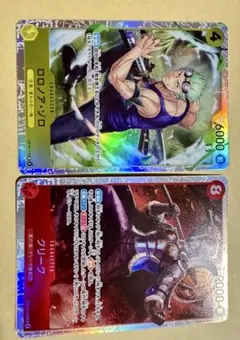 ONE PIECEカード ロロノア・ゾロ クリーク 2枚セット 美品