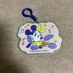 ミニーマウス音楽モチーフ アクリルキーホルダー