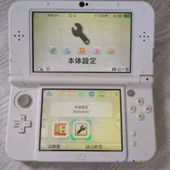 New ニンテンドー３ＤＳ ＬＬ ホワイト