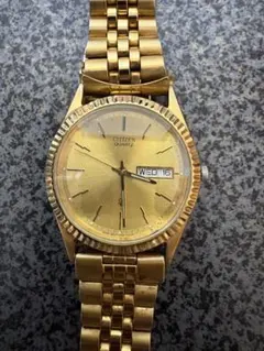 新品電池⭐️極美品 CITIZEN シチズン 腕時計 GN-4W-S ゴールド - メルカリ