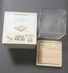 3COINS ACRYLIC MINI BOX アクリルミニBOX 2点