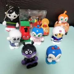 アンパンマン　ブロックラボスイング　チャーム　ソフビ　まとめ売り