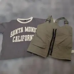 Tシャツとベストのセット