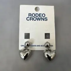 RODEO CROWNS シルバーハートピアス