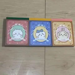 ちいかわ ミニメモ帳4 3種セット ハチワレ　うさぎ
