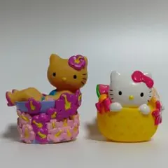 2004年　ハローキティ　日焼けキティ　マスコット　キャップオープナー