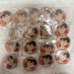 ハイキュー影山飛雄缶バッジ 17個セット