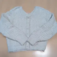 INGNIクロップドシャギーニットセーターM