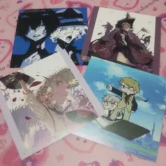 文豪ストレイドッグス シリーズ ミニ色紙風 イラストカード