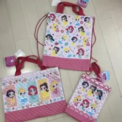 ディズニープリンセス バッグセット