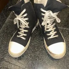リックオウエンス　黒 ハイカット　スニーカーズサイズ42 27.5
