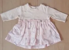 Petit main ドッキングTシャツ ロングTシャツ