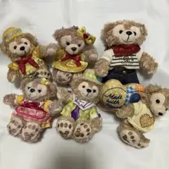 東京ディズニーリゾート 香港ディズニー　ダッフィー シェリーメイ 6体まとめ売り