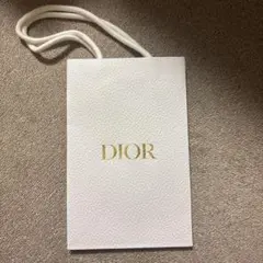 Dior ホワイト ショッパー