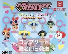 パワーパフガールズ　めじるしアクセサリー2 全7種　コンプリート　ガチャ