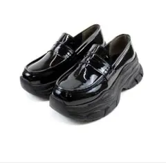 【1回着用のみ】VIVIANCOLLECTION厚底スニーカーローファーシューズ