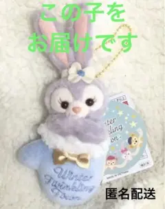 ウィンタートゥインクリングタウン　ぬいぐるみバッジ　ステラルー　ディズニーXma