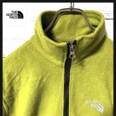 【希少カラー】ノースフェイス　ライムグリーン　フリースジャケット　A72