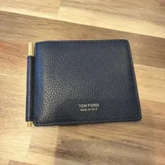 ケ*コ様 TOM FORD マネークリップ レザー ブラック 中古 - メルカリ