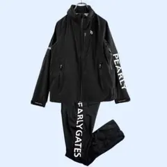 509 パーリーゲイツ レインウェア レインコート 上下セットアップ 1 M DA様【定価7.0万】 パーリーゲイツ レインウェア 上下セットアップ L