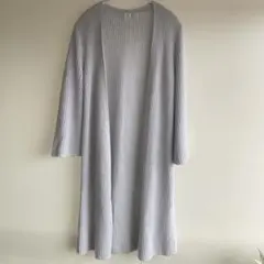 GAP リブ編み ロングカーディガン コットン100％