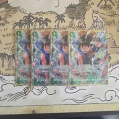 ONE PIECEカードゲーム 強ェとわかってんだから 4枚 スタバ優勝プロモ