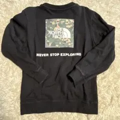 THE NORTH FACE ブラック トレーナー
