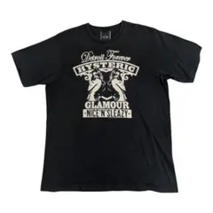 【希少・2000s】ヒステリックグラマー ダブルヒスガール Tシャツ L 黒タグ