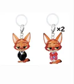 ズートピア2 めじるしアクセサリー　ニックA ニックB 全3点セット