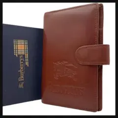 【美品】 Burberry バーバリー システム手帳 ノバチェック レザー 美品