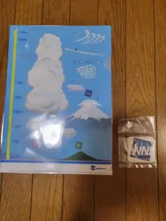 ウェザーニュース　クリアファイル　オリジナルステッカーセット