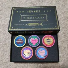 THÉOBROMA テオブロマ CAVIAR 空き缶5個セット・外箱