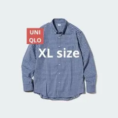ユニクロ　ブロードシャツ XLサイズ