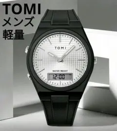 特価中 ★■ 新品 TOMI メンズ 腕時計 デジアナ