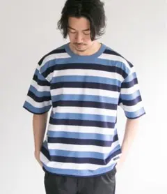 Armo・lux × アーバンリサーチ別注ボーダーTシャツサイズSのサムネイル
