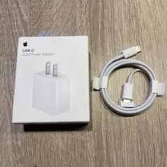 iPhoneApple 20W USB-C PowerAdapter&ケーブル