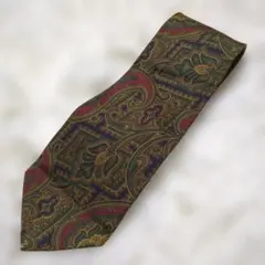 Burberrys バーバリーズ　ネクタイ　総柄　ペイズリー　ヴィンテージ