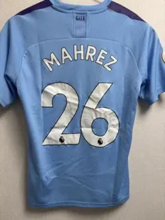 【未使用タグ付き/正規品】レスター　リヤド・マフレズ　ユニフォーム Kemari87 KISHISPO / レスター・シティFC 23-24 ホーム 半袖