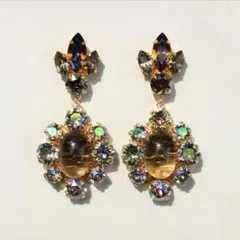 キラキラ スワロフスキー ゴージャス ロココ調 ウェディングアクセサリー