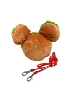 ディズニー購入品　ミッキー型ハンバーガー パスケース