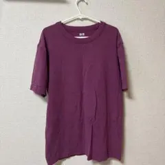o*a様 UNIQLO U パープル Tシャツ M