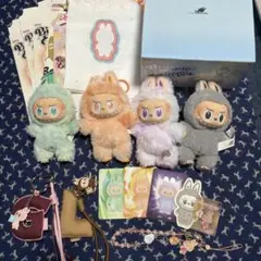 POPMART LABUBU ラブブ まとめ売り エナジー マカロン イニシャル