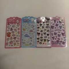 サンリオ　韓国限定　ボンボンドロップシール