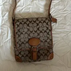 COACH シグネチャー ショルダーバッグ 　swag Yoko レア品